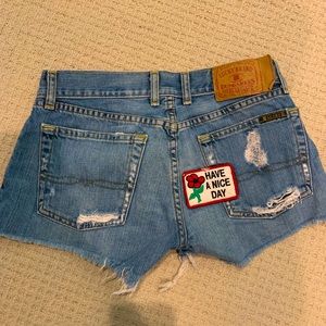 Lucky Daisy Duke Jean shorts size 26